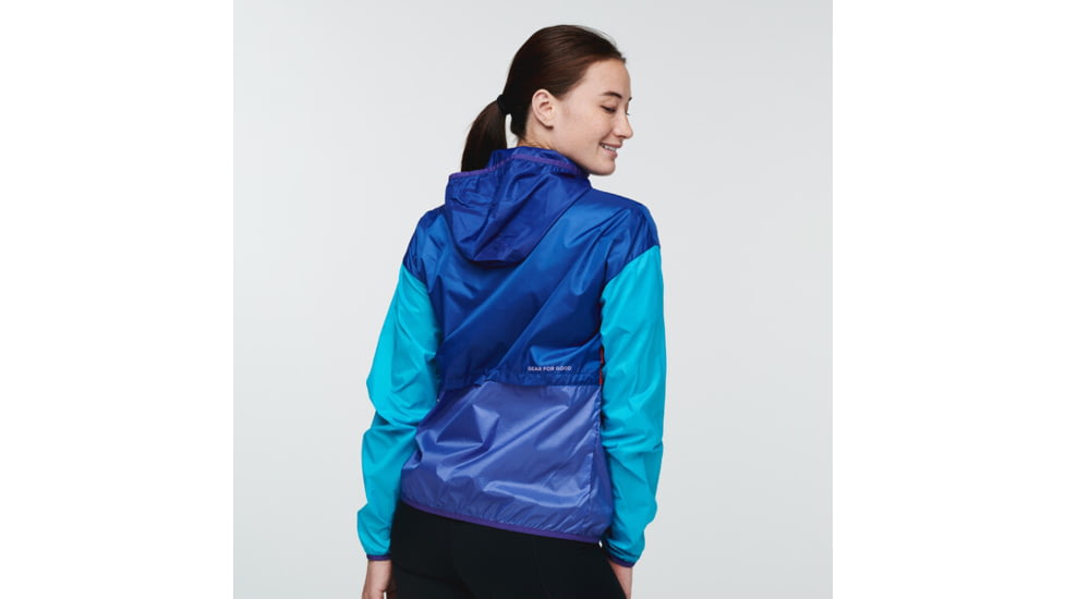 Cotopaxi Teca Half-Zip Windbreaker - Womens, Sailors Sun, Extra Large, THZ-S22-SAILSN-W-XL