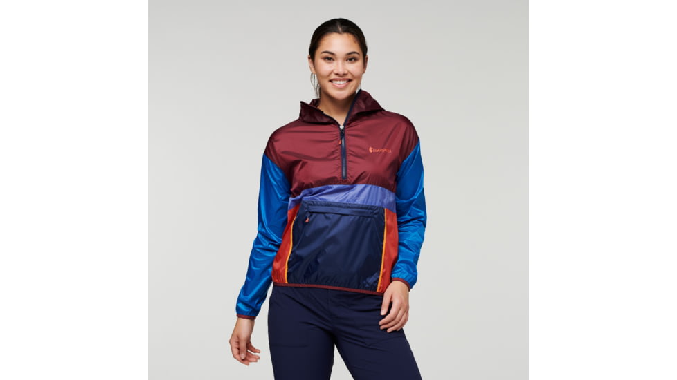 Cotopaxi Teca Half-Zip Windbreaker - Womens, So French, 2XL, THZ-F22-SOFR-W-XXL
