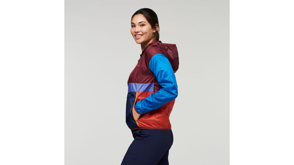 Cotopaxi Teca Half-Zip Windbreaker - Womens, So French, 2XL, THZ-F22-SOFR-W-XXL