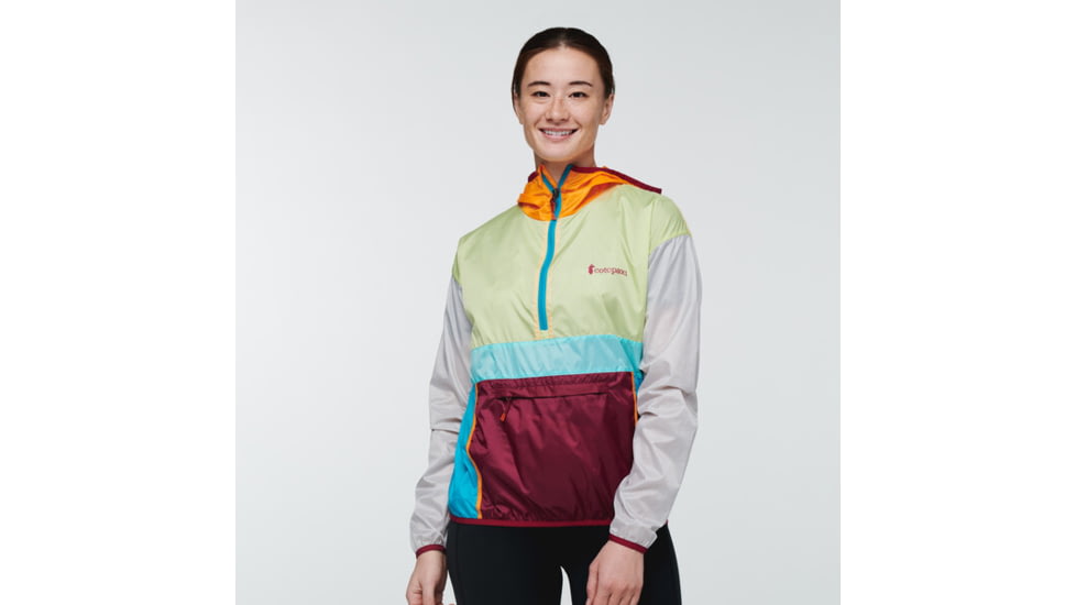 Cotopaxi Teca Half-Zip Windbreaker - Womens, Sweet Dreams, Extra Small, THZ-S22-SWTDRM-W-XS