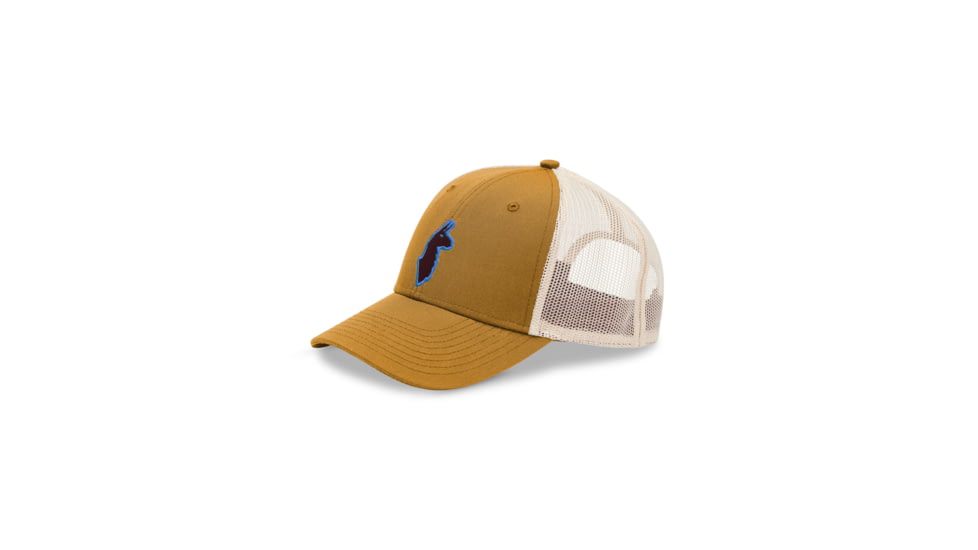 Cotopaxi The Llama Trucker Hat, Amber, One Size, TH-LL-F22-AMB-U-OS