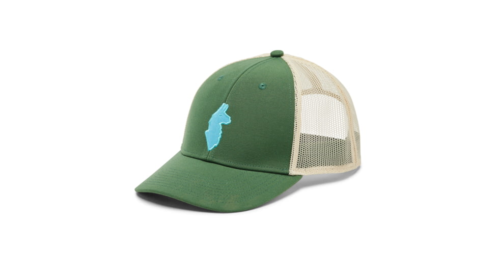 Cotopaxi The Llama Trucker Hat, Forest, One Size, TH-S23-SS-FORES-OS