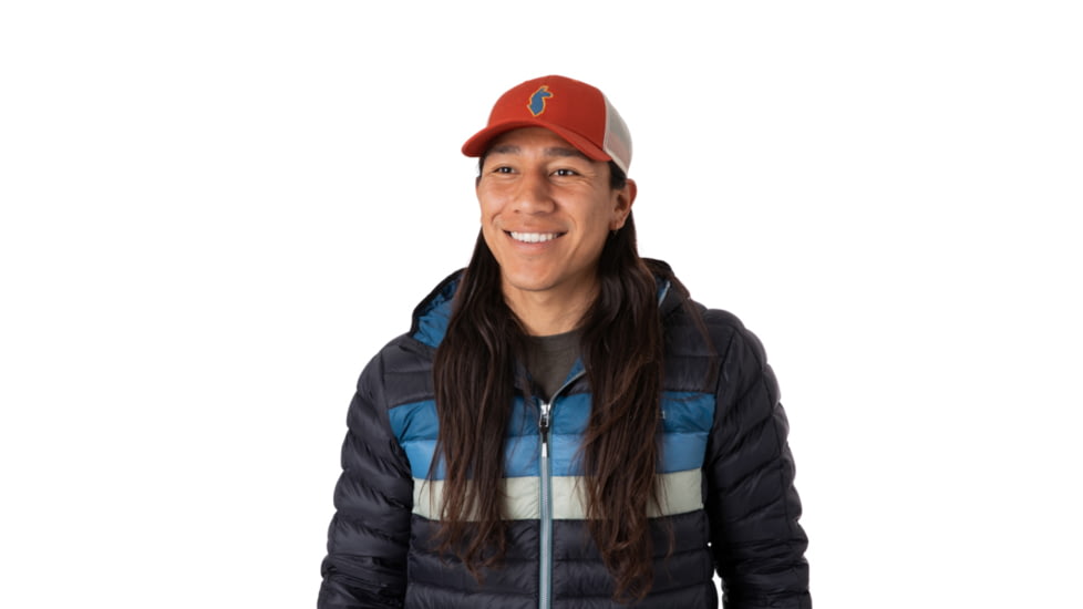 Cotopaxi The Llama Trucker Hat, Rust, One Size, TH-F21-LL-RUST-U-OS