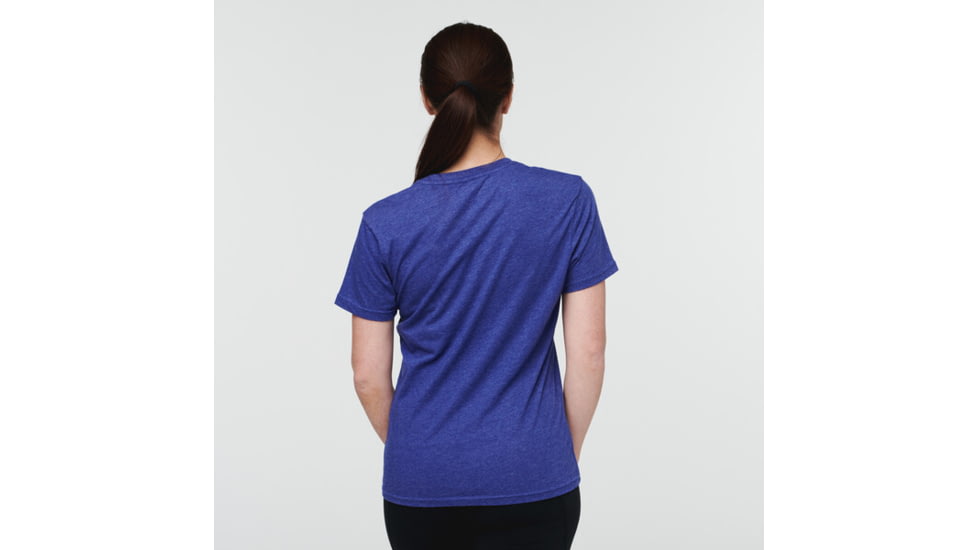 Cotopaxi Topo Llama T-Shirt - Womens, Blue Violet, Extra Large, TS-S22-TLL-BLVI-W-XL