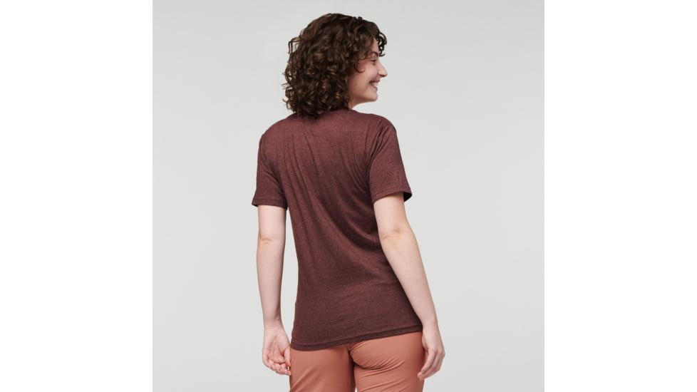 Cotopaxi Topo Llama T-Shirt - Womens, Chestnut, Extra Large, TS-F22-TLL-CHSNT-W-XL