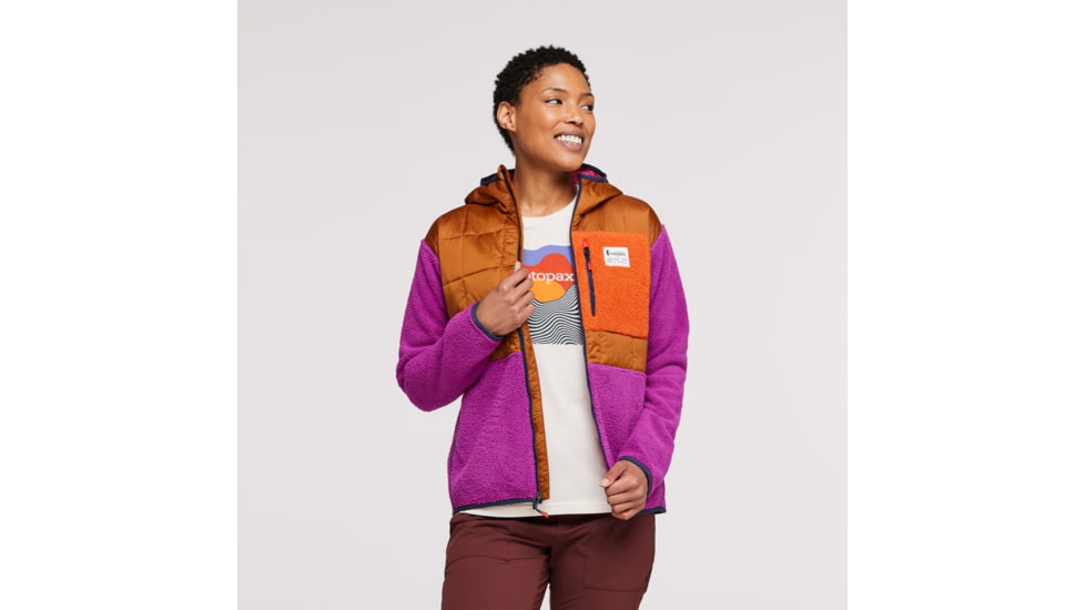 Cotopaxi Trico Hybrid Jacket - Womens, Mezcal/Foxglove, Medium, HSFJ-S23-MZFOX-W-M