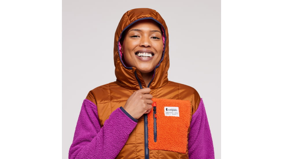 Cotopaxi Trico Hybrid Jacket - Womens, Mezcal/Foxglove, Medium, HSFJ-S23-MZFOX-W-M