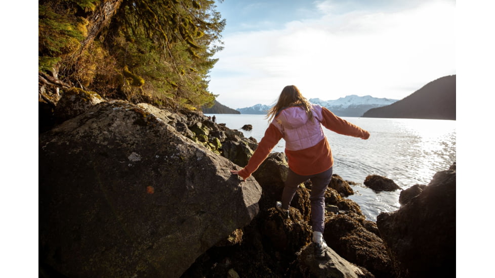 Cotopaxi Trico Hybrid Jacket - Womens, Thistle/Spice, Extra Large, HSFJ-F22-THSPC-W-XL