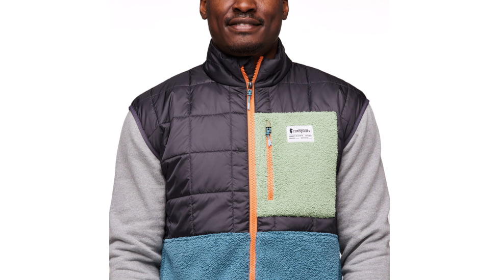 Cotopaxi Trico Hybrid Vest - Mens, Graphite/Blue Spruce, 2XL, THV-F23-GRPBSP-M-XXL