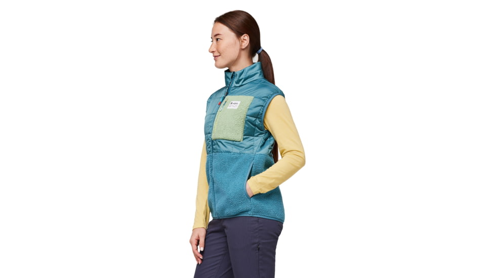 Cotopaxi Trico Hybrid Vest - Womens, Blue Spruce/Drizzle, Extra Large, THV-F23-BSPDRZ-W-XL