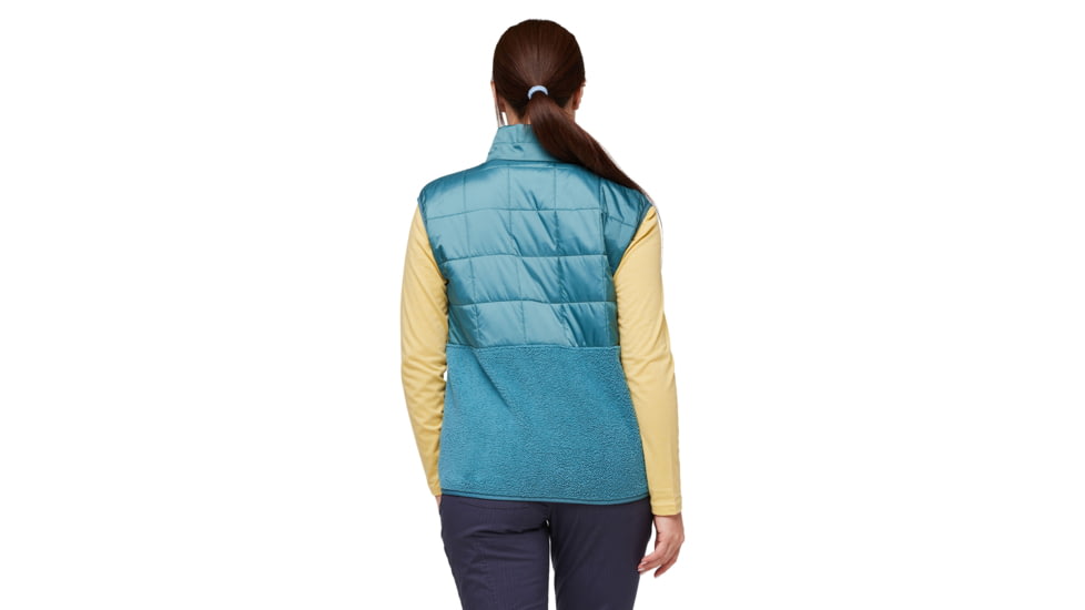 Cotopaxi Trico Hybrid Vest - Womens, Blue Spruce/Drizzle, Extra Large, THV-F23-BSPDRZ-W-XL