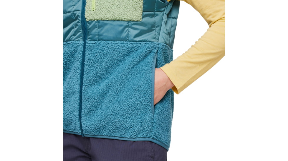 Cotopaxi Trico Hybrid Vest - Womens, Blue Spruce/Drizzle, Extra Large, THV-F23-BSPDRZ-W-XL