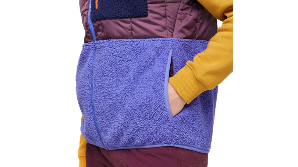 Cotopaxi Trico Hybrid Vest - Womens, Wine/Amethyst, Medium, THV-F23-WIAME-W-M