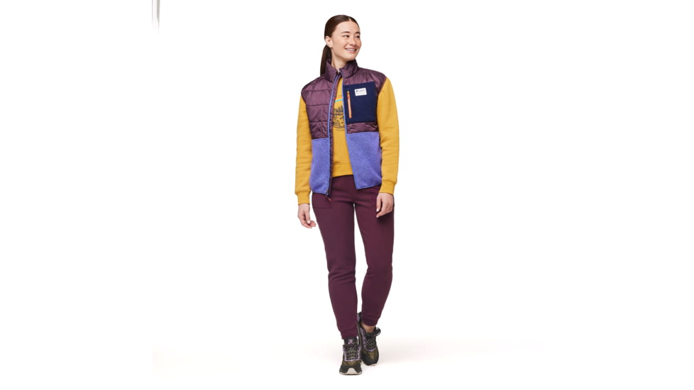 Cotopaxi Trico Hybrid Vest - Womens, Wine/Amethyst, Medium, THV-F23-WIAME-W-M