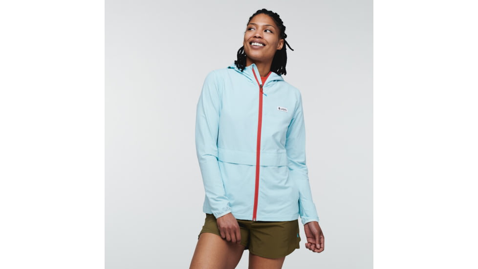 Cotopaxi Viento Wind Jacket - Womens, Ice, Large, NWJ-S22-ICE-W-L
