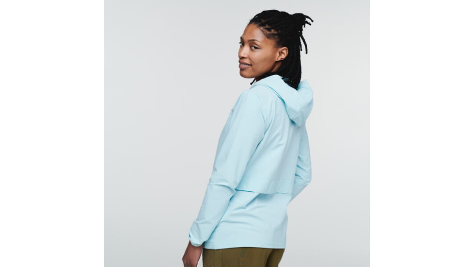 Cotopaxi Viento Wind Jacket - Womens, Ice, Large, NWJ-S22-ICE-W-L