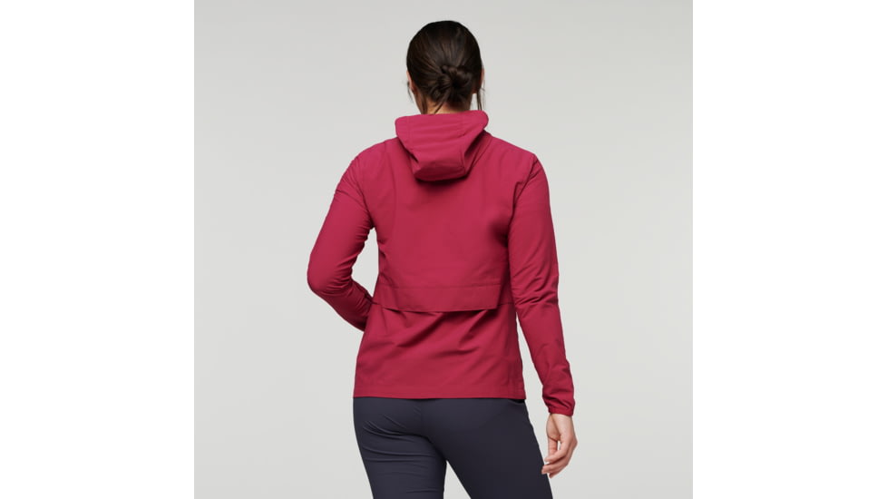 Cotopaxi Viento Wind Jacket - Womens, Raspberry, Extra Large, NWJ-F22-RAZ-W-XL