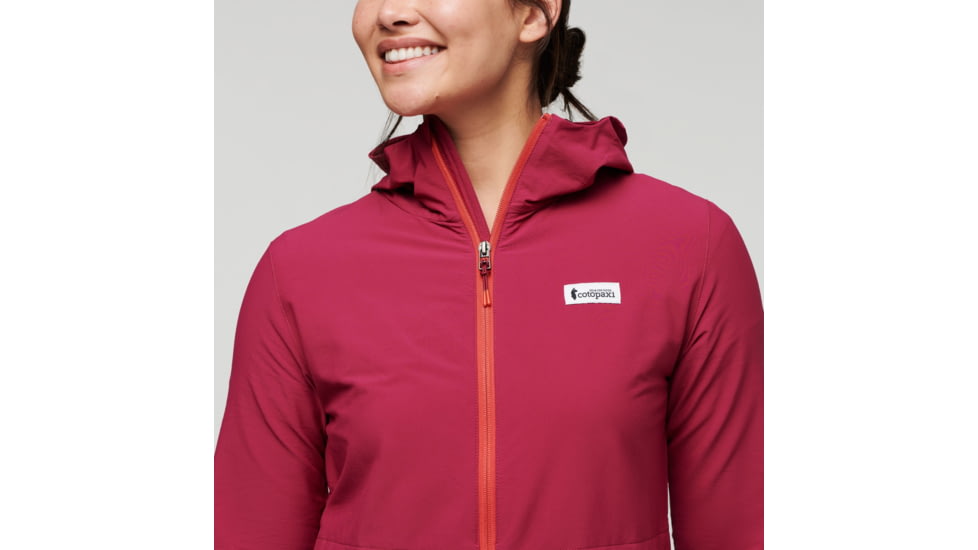 Cotopaxi Viento Wind Jacket - Womens, Raspberry, Extra Large, NWJ-F22-RAZ-W-XL