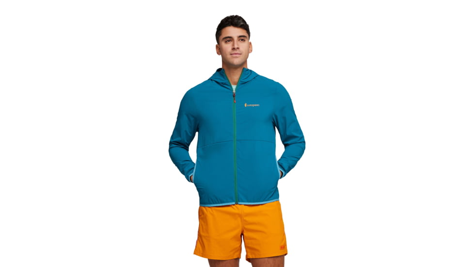 Cotopaxi Vuelta Performance Windbreaker Jacket - Mens, Gulf, Large, BRSA-S23-GULF-M-L