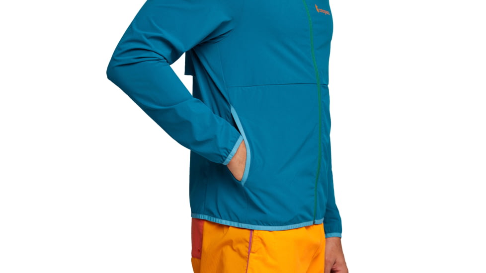 Cotopaxi Vuelta Performance Windbreaker Jacket - Mens, Gulf, Large, BRSA-S23-GULF-M-L