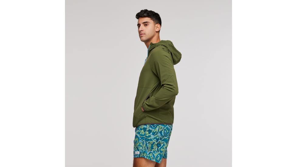 Cotopaxi Vuelta Performance Windbreaker Jacket - Mens, Pine, Medium, BRSA-S23-PINE-M-M