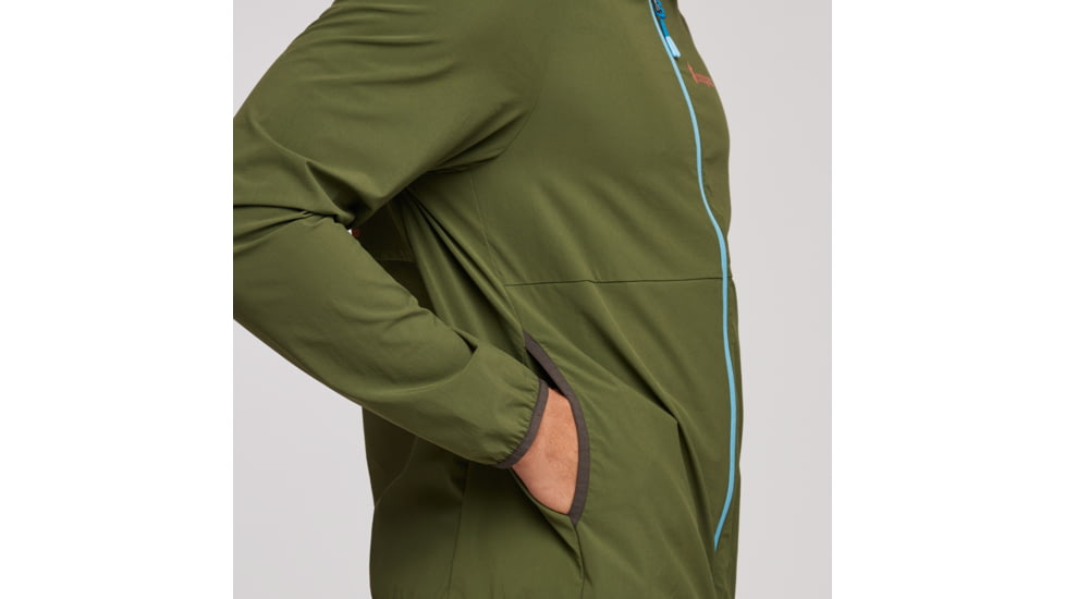Cotopaxi Vuelta Performance Windbreaker Jacket - Mens, Pine, Medium, BRSA-S23-PINE-M-M