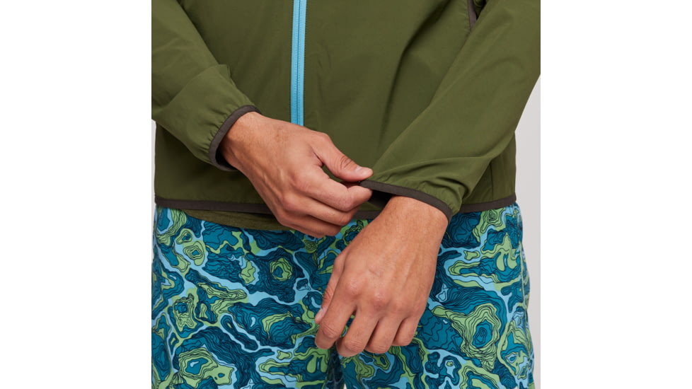 Cotopaxi Vuelta Performance Windbreaker Jacket - Mens, Pine, Medium, BRSA-S23-PINE-M-M