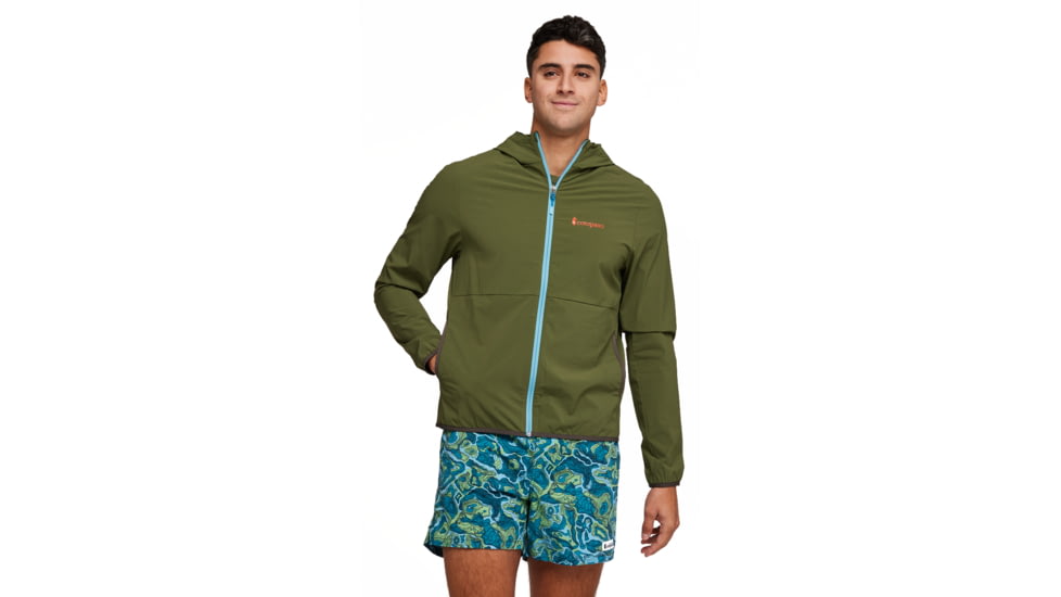 Cotopaxi Vuelta Performance Windbreaker Jacket - Mens, Pine, Medium, BRSA-S23-PINE-M-M