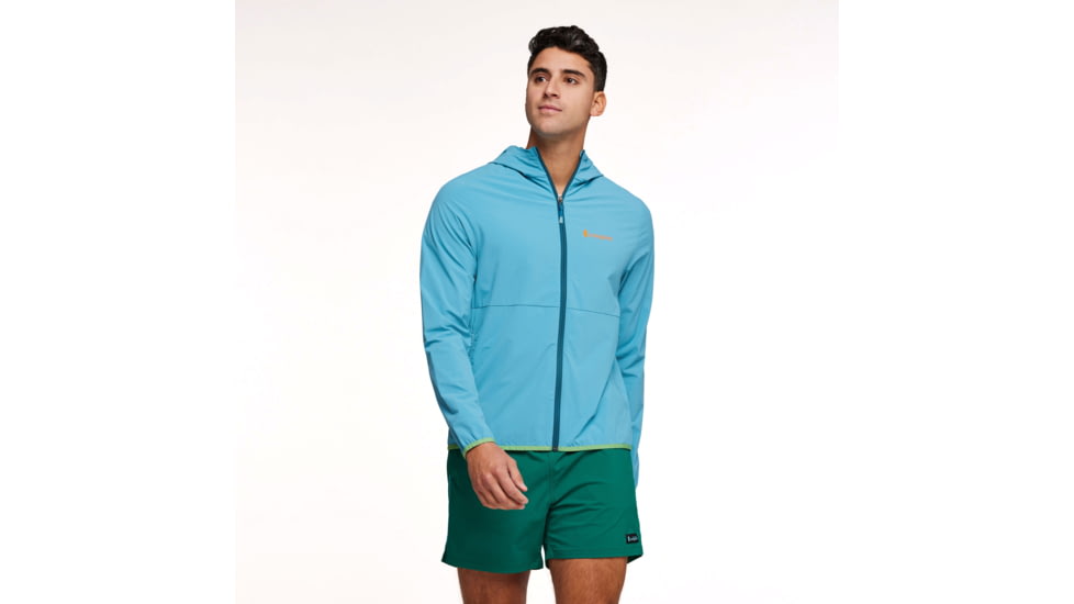 Cotopaxi Vuelta Performance Windbreaker Jacket - Mens, Poolside, Medium, BRSA-S23-POOLS-M-M