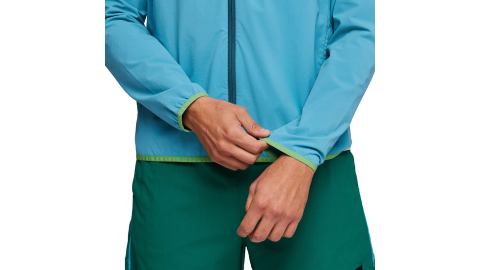 Cotopaxi Vuelta Performance Windbreaker Jacket - Mens, Poolside, Medium, BRSA-S23-POOLS-M-M