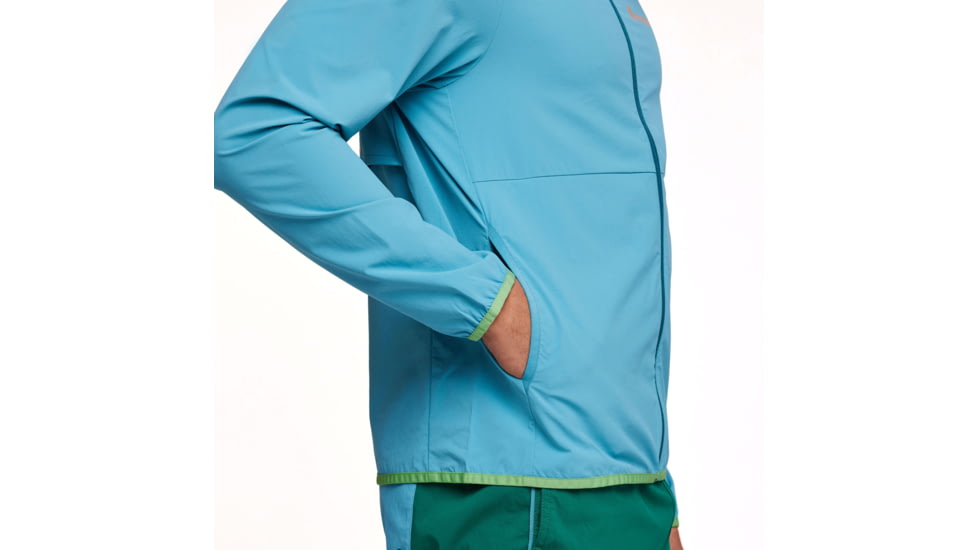 Cotopaxi Vuelta Performance Windbreaker Jacket - Mens, Poolside, Medium, BRSA-S23-POOLS-M-M