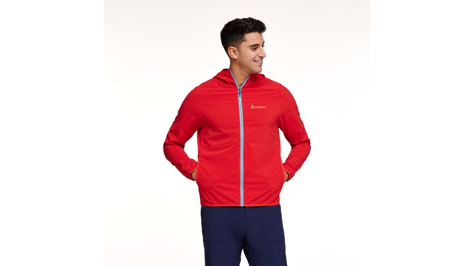 Cotopaxi Vuelta Performance Windbreaker Jacket - Mens, Red, 2XL, BRSA-S23-RED-M-XXL