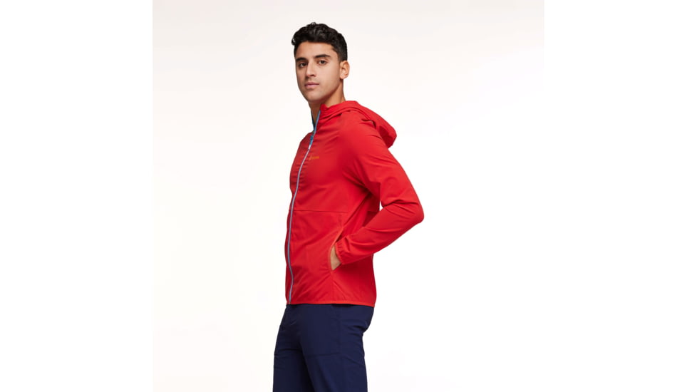 Cotopaxi Vuelta Performance Windbreaker Jacket - Mens, Red, 2XL, BRSA-S23-RED-M-XXL
