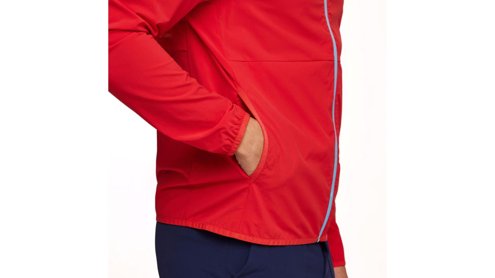 Cotopaxi Vuelta Performance Windbreaker Jacket - Mens, Red, 2XL, BRSA-S23-RED-M-XXL