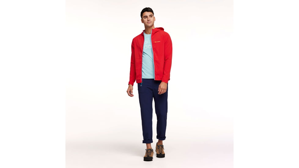 Cotopaxi Vuelta Performance Windbreaker Jacket - Mens, Red, 2XL, BRSA-S23-RED-M-XXL