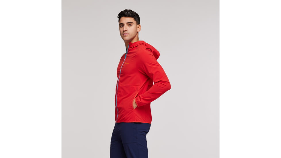 Cotopaxi Vuelta Performance Windbreaker Jacket - Mens, Red, Extra Large, BRSA-S23-RED-M-XL