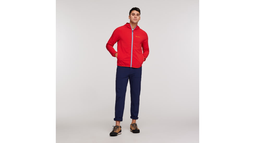 Cotopaxi Vuelta Performance Windbreaker Jacket - Mens, Red, Extra Large, BRSA-S23-RED-M-XL