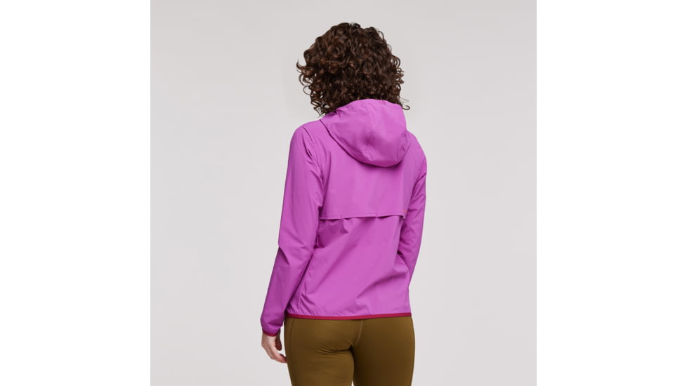 Cotopaxi Vuelta Performance Windbreaker Jacket - Womens, Foxglove, Medium, BRSA-S23-FOXGL-W-M