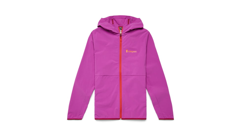 Cotopaxi Vuelta Performance Windbreaker Jacket - Womens, Foxglove, Medium, BRSA-S23-FOXGL-W-M