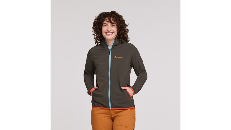Cotopaxi Vuelta Performance Windbreaker Jacket - Womens, Iron, Small, BRSA-S23-IRON-W-S
