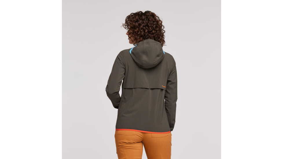 Cotopaxi Vuelta Performance Windbreaker Jacket - Womens, Iron, Small, BRSA-S23-IRON-W-S