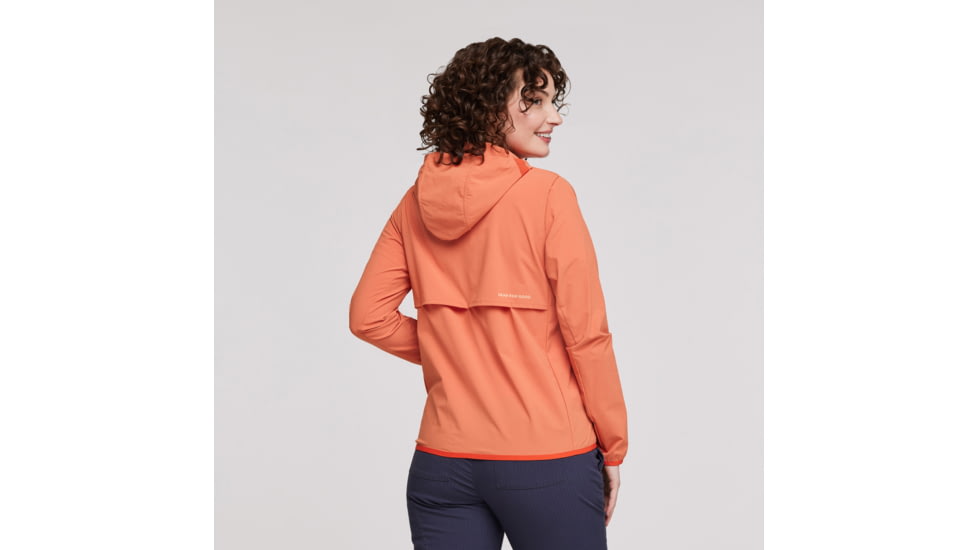 Cotopaxi Vuelta Performance Windbreaker Jacket - Womens, Nectar, Small, BRSA-S23-NECTR-W-S