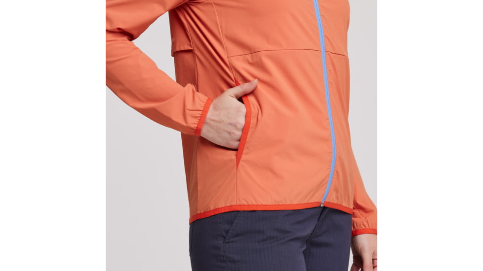 Cotopaxi Vuelta Performance Windbreaker Jacket - Womens, Nectar, Small, BRSA-S23-NECTR-W-S