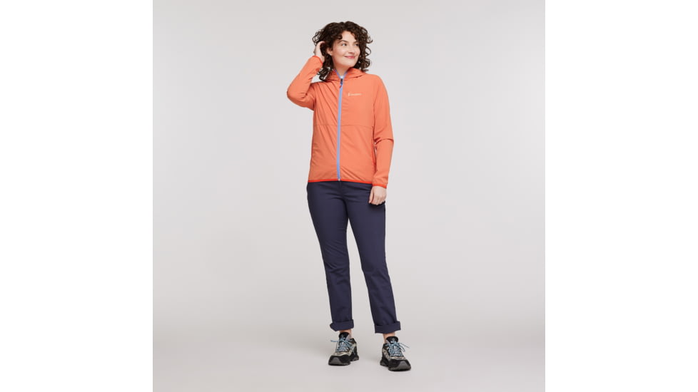 Cotopaxi Vuelta Performance Windbreaker Jacket - Womens, Nectar, Small, BRSA-S23-NECTR-W-S