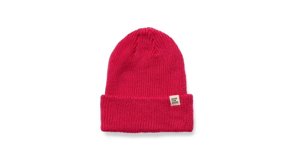 Cotopaxi Wharf Beanie, Raspberry, One Size, WHF-F22-RAZ-U-OS