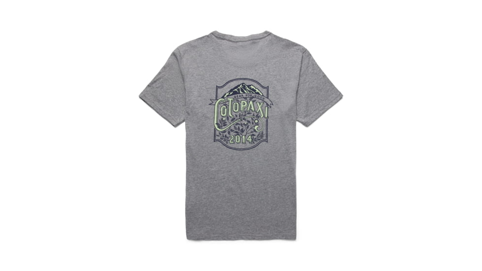 Cotopaxi Wild West T-Shirt - Mens, Heather Grey, Medium, TS-F22-WW-M-HGR-M