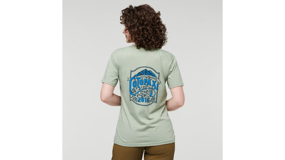Cotopaxi Wild West T-Shirt - Womens, Silver Leaf, Extra Small, TS-F22-WW-SLVL-W-XS