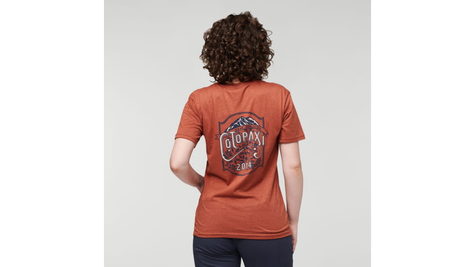 Cotopaxi Wild West T-Shirt - Womens, Spice, Extra Large, TS-F22-WW-SPIC-W-XL