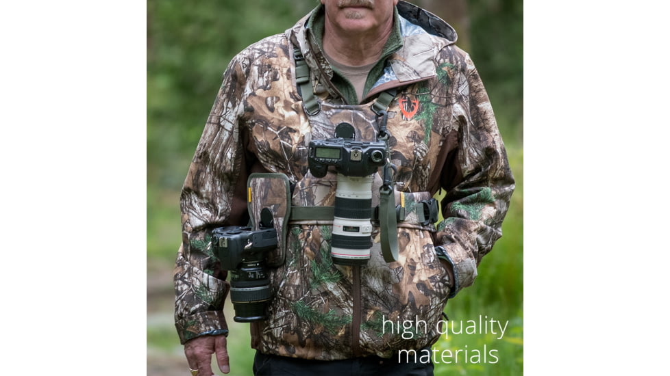 Cotton Carrier CCS G3 Camera Harness 2, Camo, One Size, 147CAMO