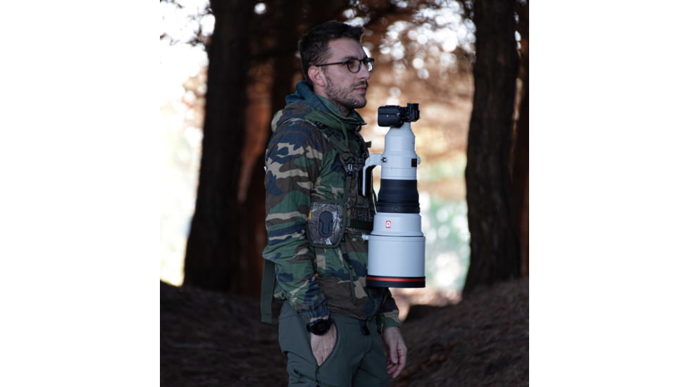 Cotton Carrier CCS G3 Camera Harness For 1 Camera &amp; 1 Binocular, Camo, One Size, 944CAMO